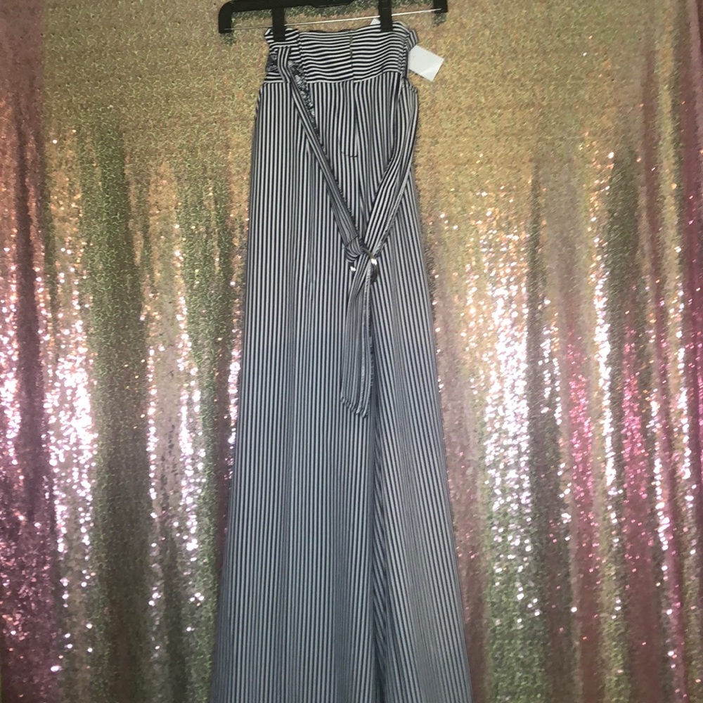 Striped Wide Leg pants